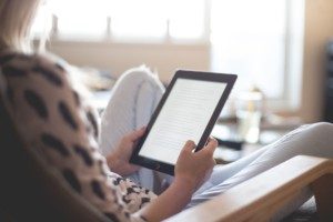 Person Reading Ebook