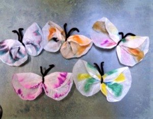 Finished butterflies