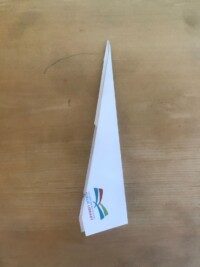 Photo of paper airplane step 5